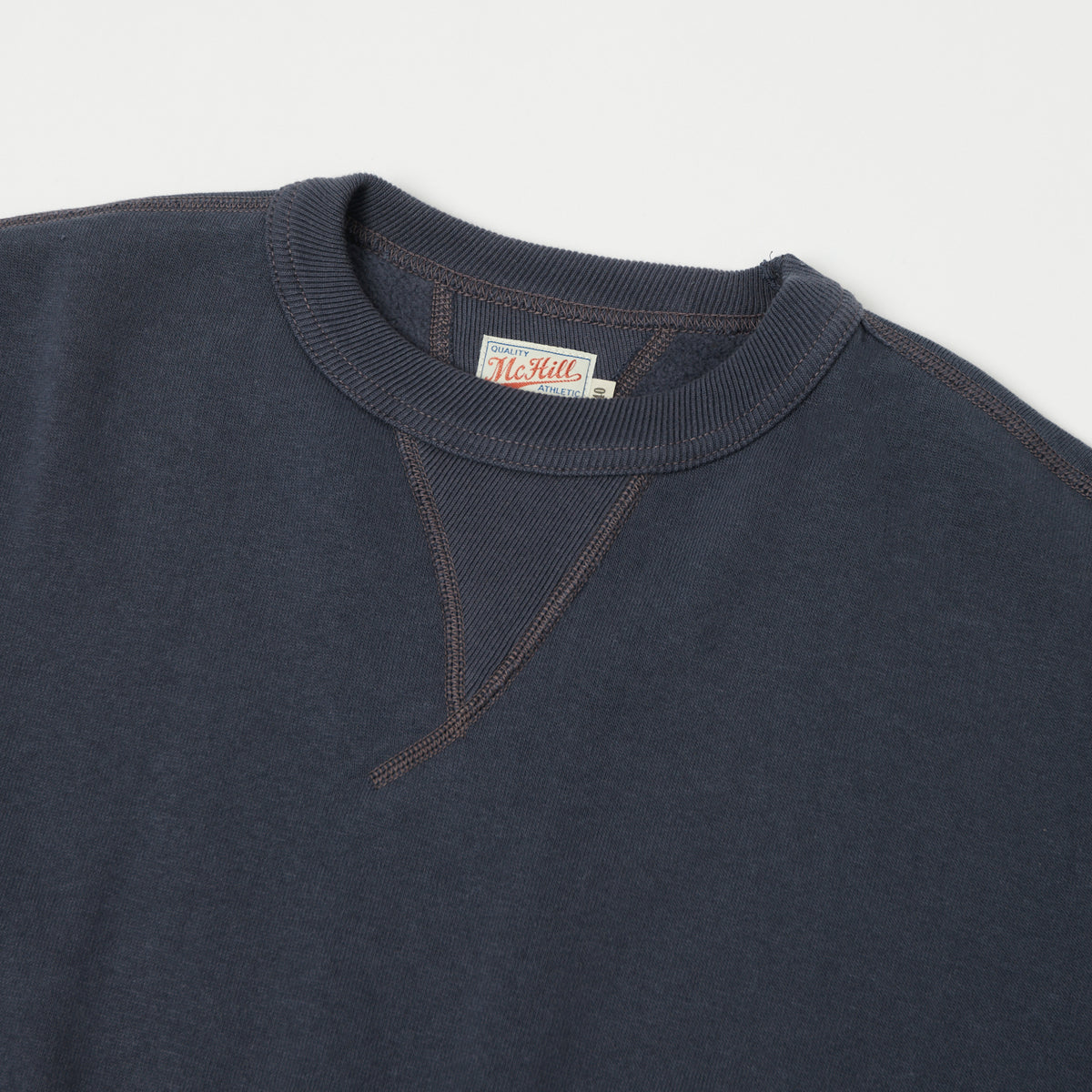 TOYS McCOY U.S.N Print Sweatshirt - Navy Grey