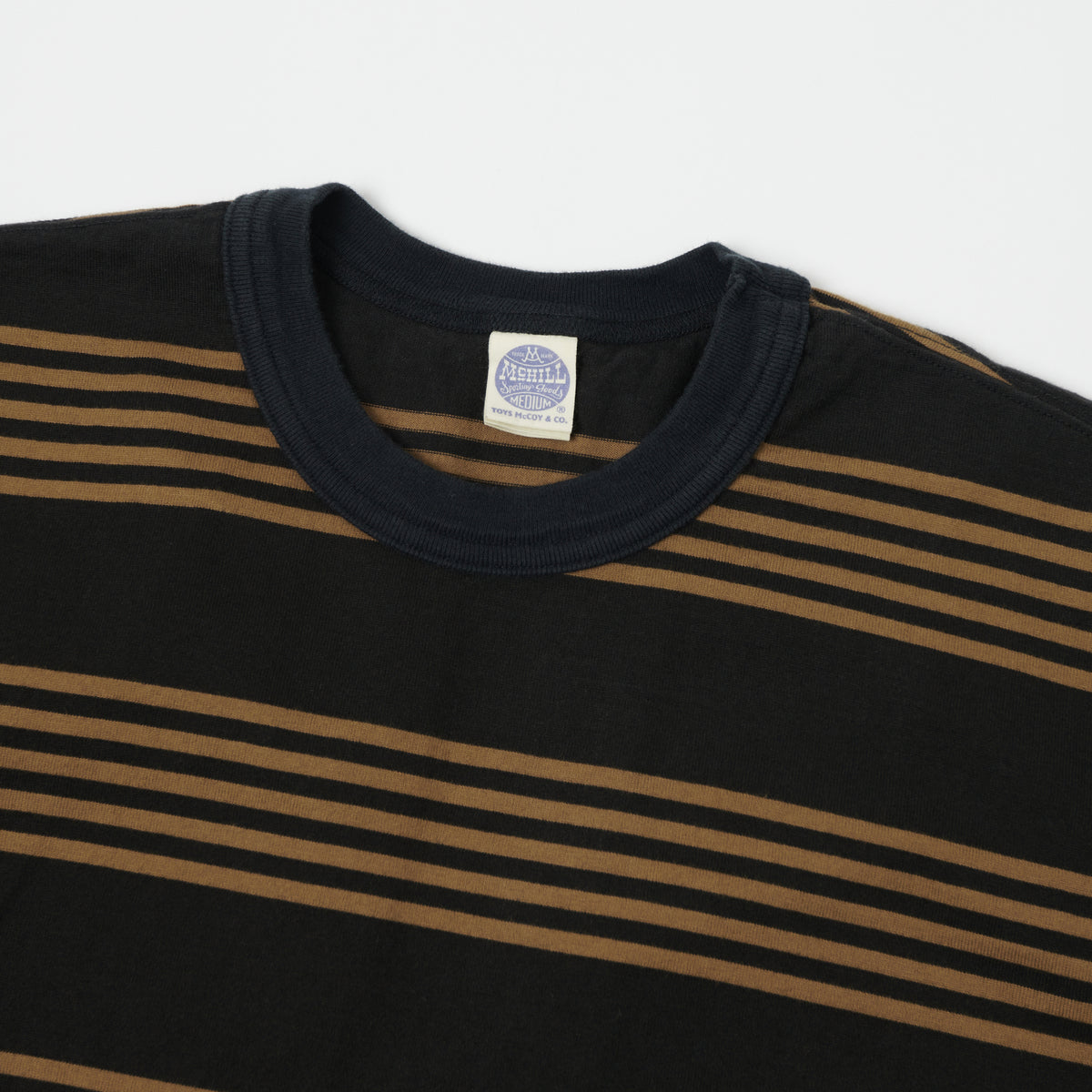 TOYS McCOY Multi Bordered T-Shirt - Coyote/Black