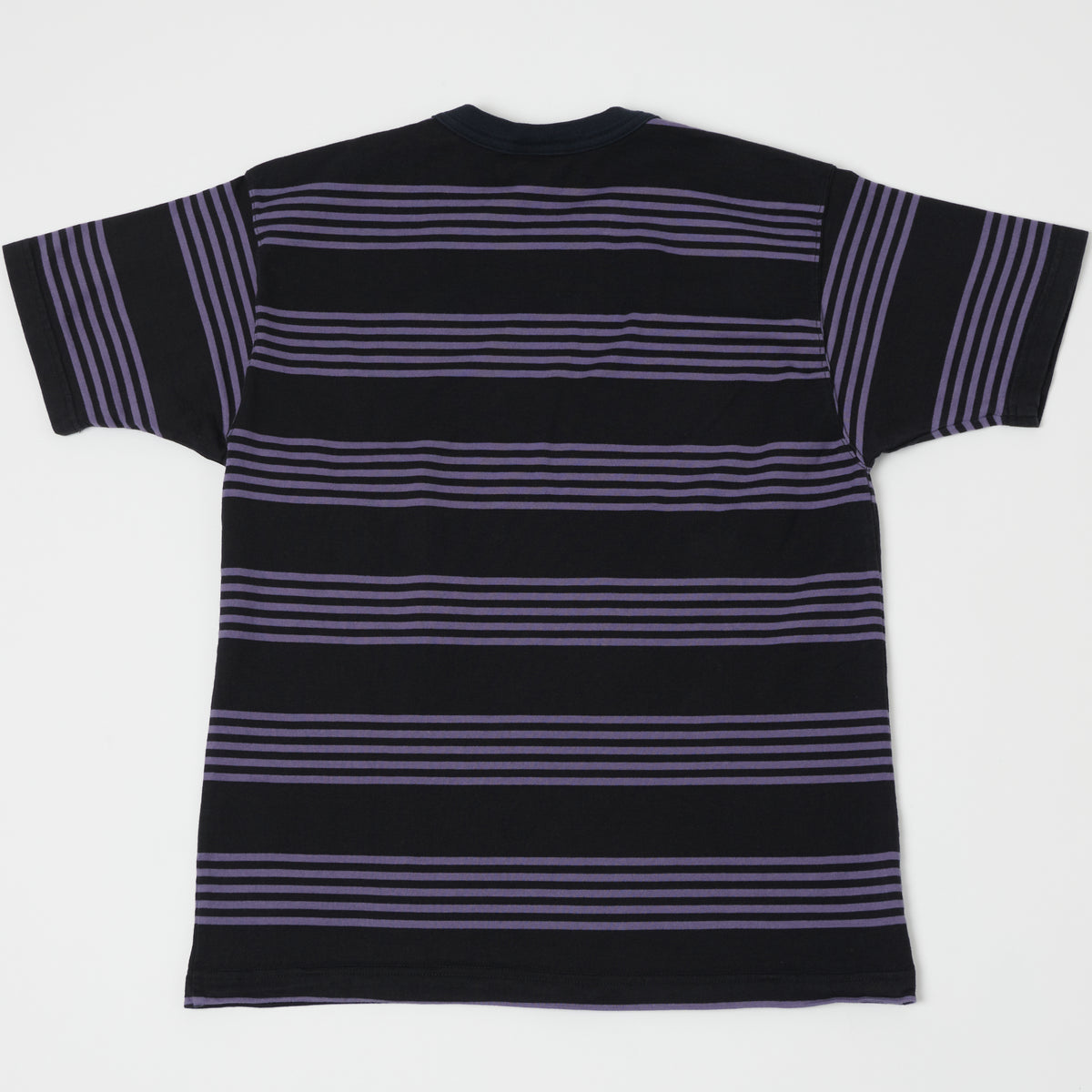 TOYS McCOY Multi Bordered T-Shirt - Purple/Black