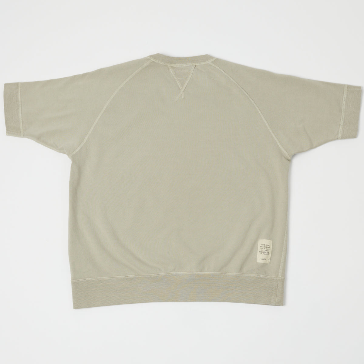 TOYS McCOY Short Sleeve Military Sweatshirt - Sand