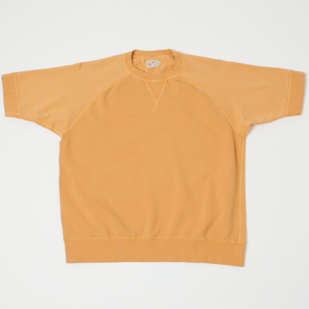 TOYS McCOY Short Sleeve Military Sweatshirt - Gold
