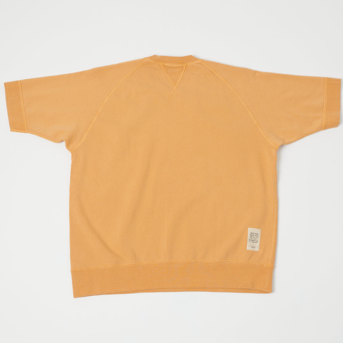 TOYS McCOY Short Sleeve Military Sweatshirt - Gold