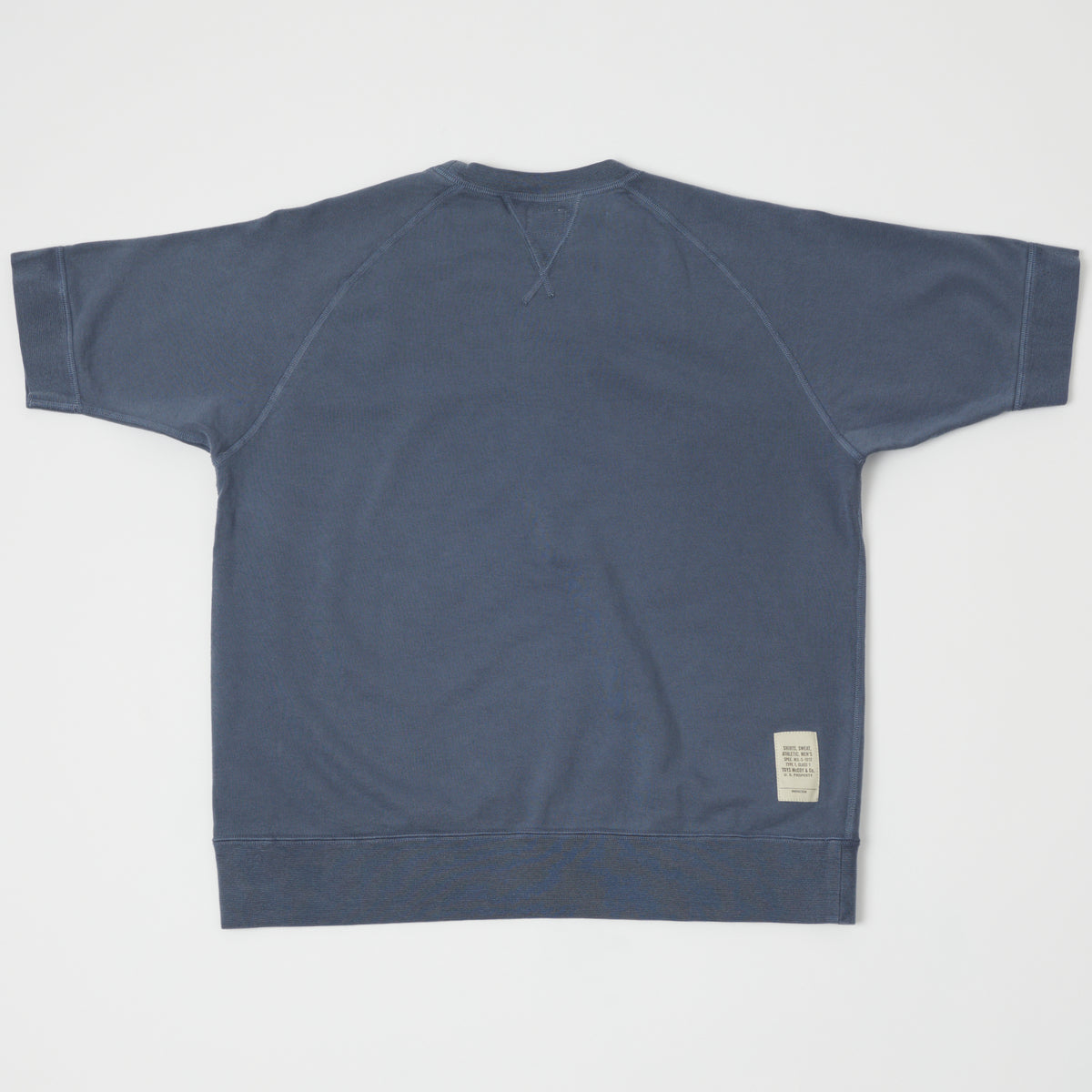 TOYS McCOY Short Sleeve Military Sweatshirt - Blue