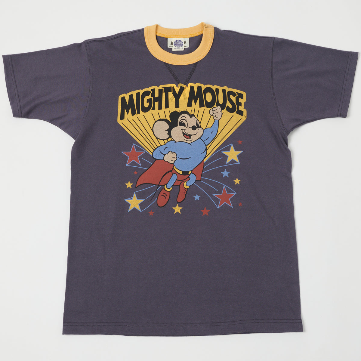TOYS McCOY 'Mightiest M' Mighty Mouse T-Shirt - Navy/Grey