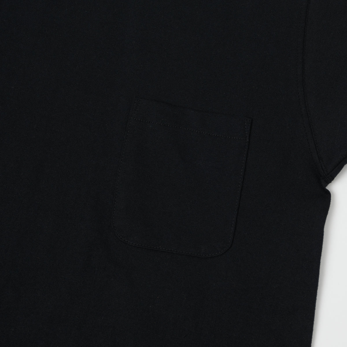TOYS McCOY Ringer Pocket T-Shirt - Black/Brown