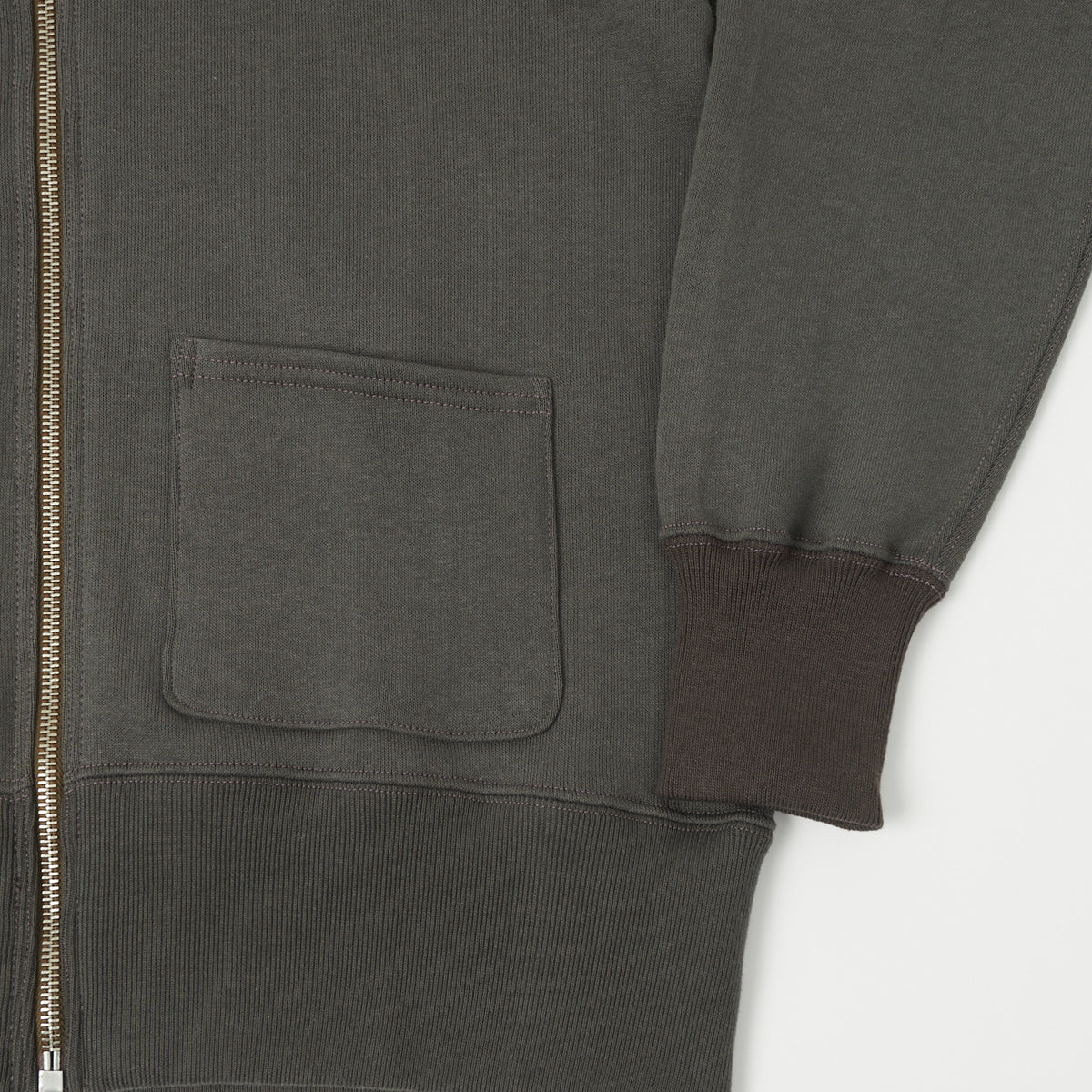 TOYS McCOY 'McHill' C-2 Zip Sweatshirt - Faded Black
