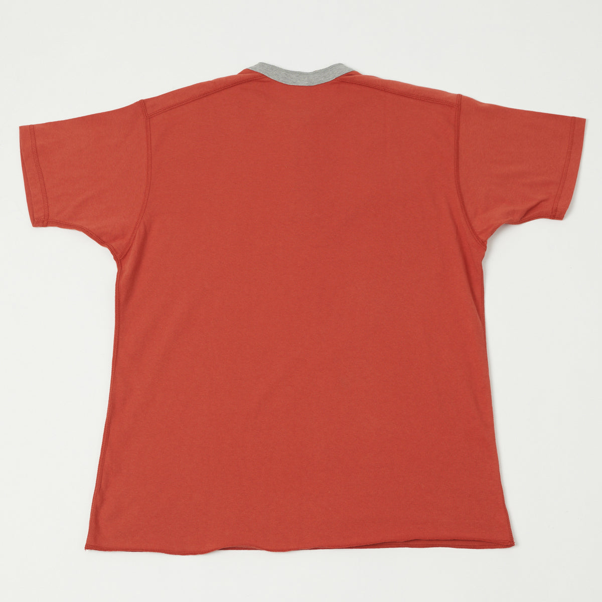 TOYS McCOY 'Johnson Motors Flying Wheel' Union Henley - Red