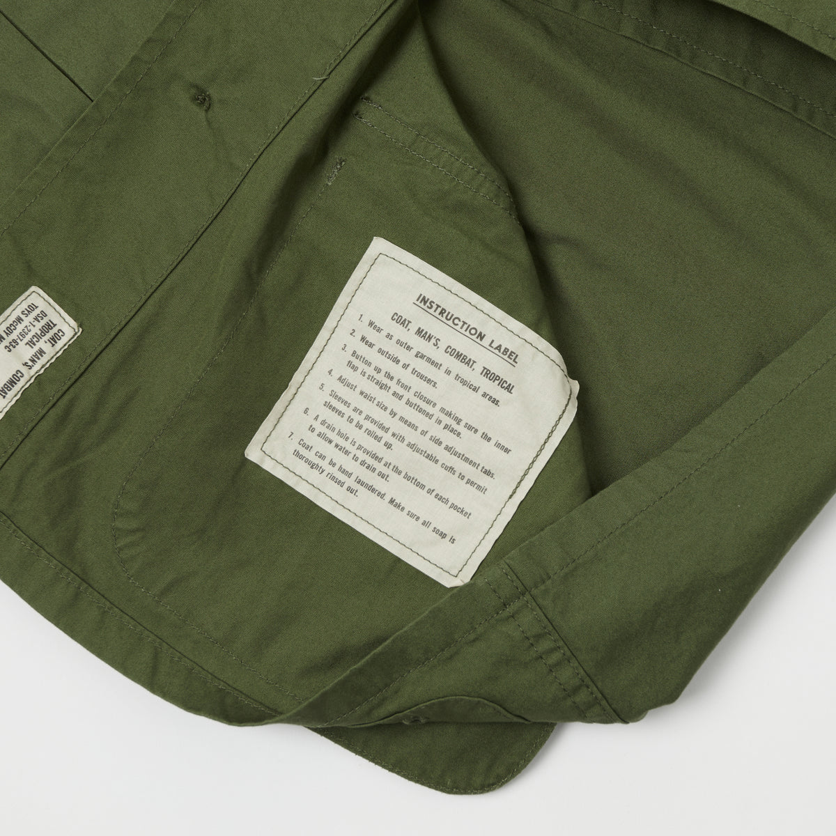 TOYS McCOY Jungle Fatigue Tropical Jacket - Olive