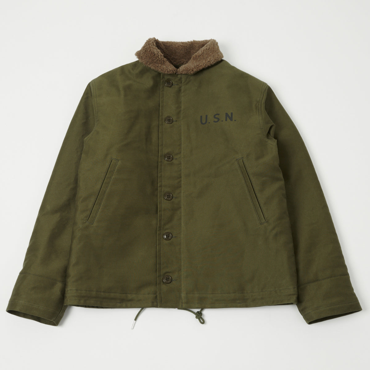 TOYS McCOY U.S. Navy N-1 Deck Jacket - Khaki