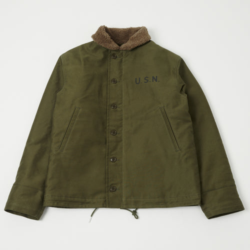 TOYS McCOY U.S. Navy N-1 Deck Jacket - Khaki