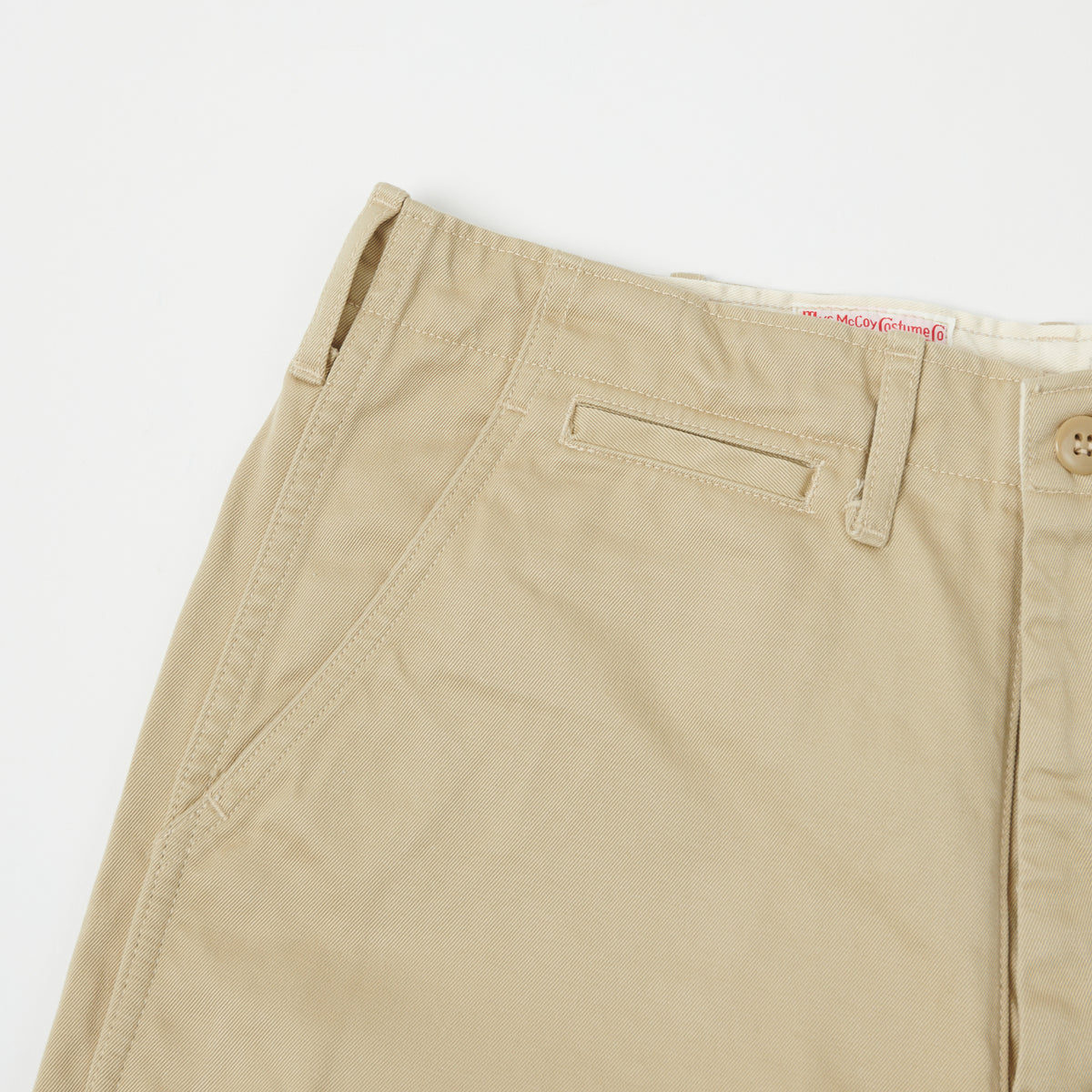 TOYS McCOY V. Hilts 'Steve McQueen' Chinos - Khaki