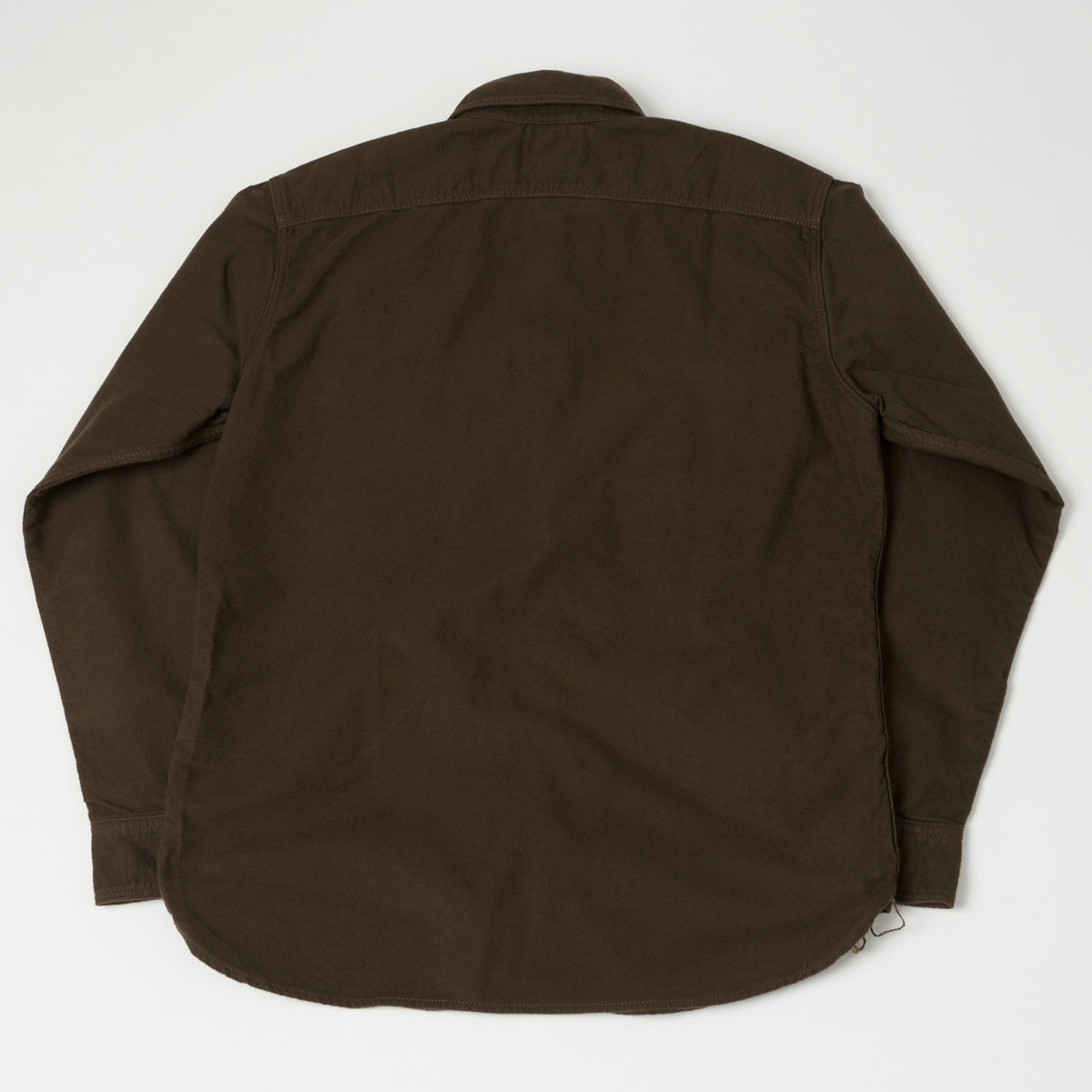 TOYS McCOY 'Oil Digger' Flannel Shirt - Brown