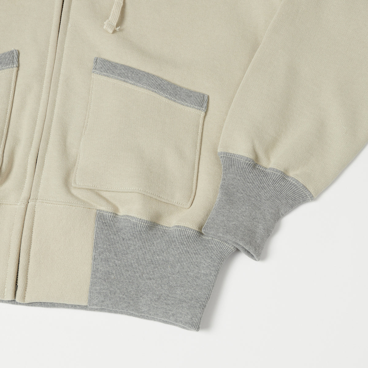 TOYS McCOY 'McHill' Zip Through Hoodie - Sand