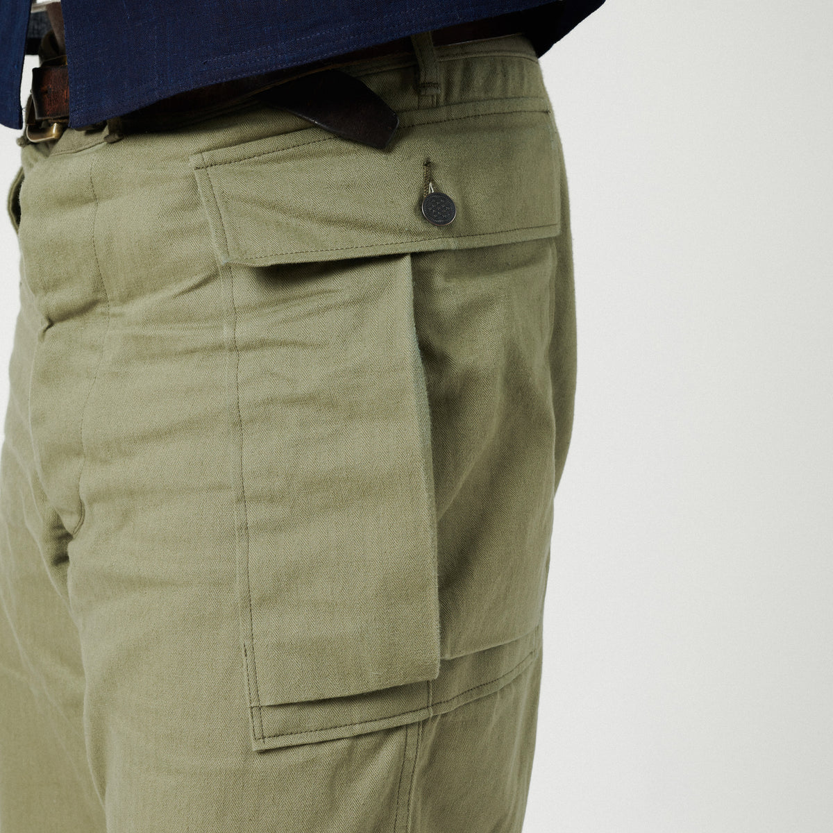 Warehouse & Co 1098 U.S. Army Herringbone Twill Pant - Olive Drab