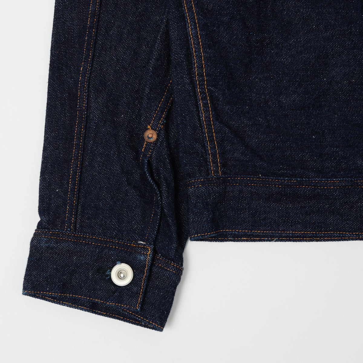 Warehouse & Co 'Brown-Duck & Digger' Denim Blouse Jacket - Rinsed