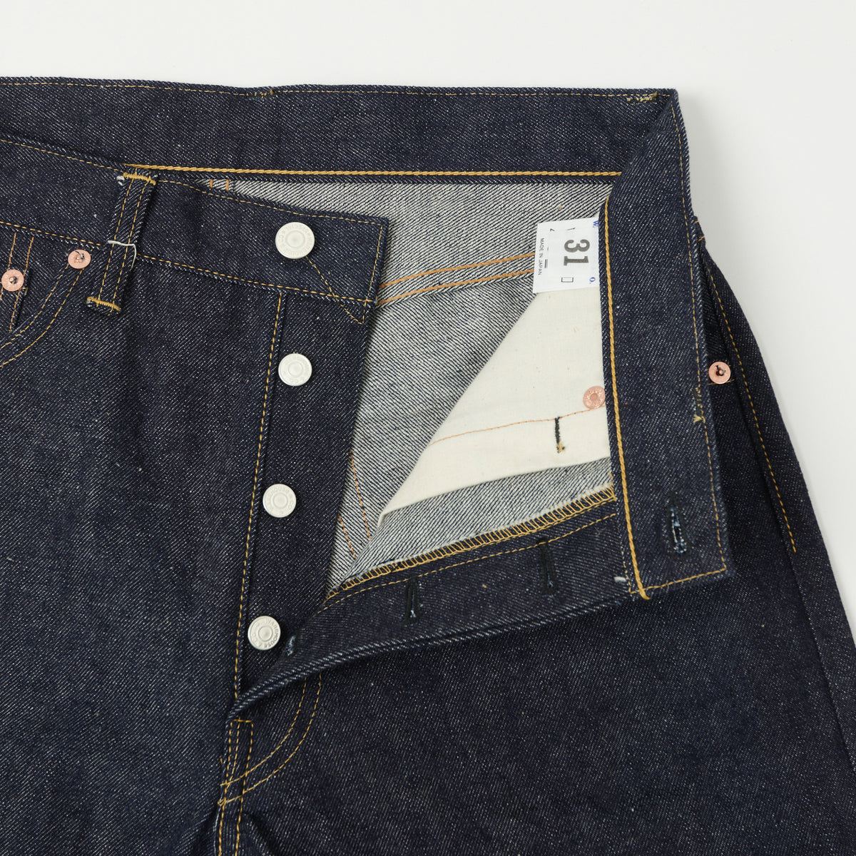 Warehouse & Co 1001XX 13.75oz Regular Straight Jean - Raw