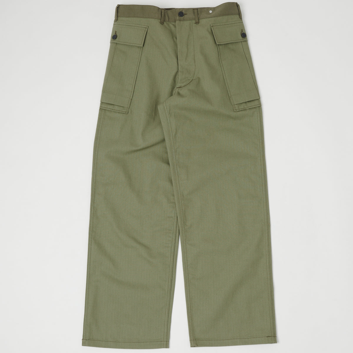 Warehouse & Co 1098 U.S. Army Herringbone Twill Pant - Olive Drab