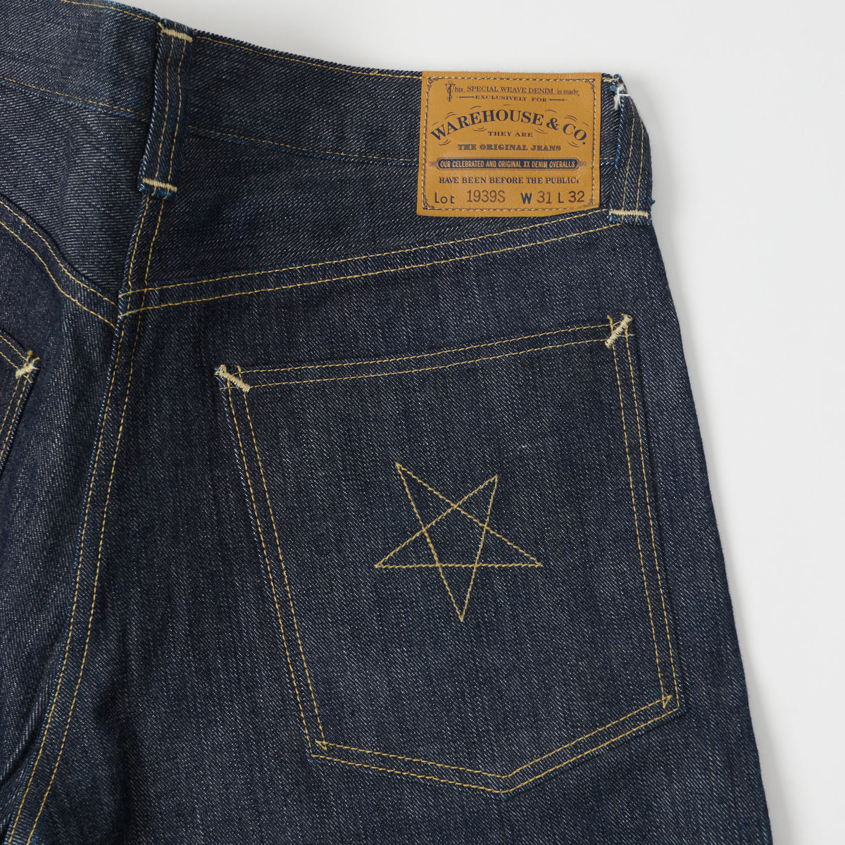 Warehouse & Co 1939S 'Montgomery Ward' Regular Straight Jean - Raw