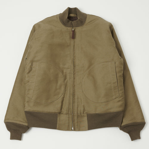 Warehouse & Co 2180 Aviators Flight Jacket - Khaki