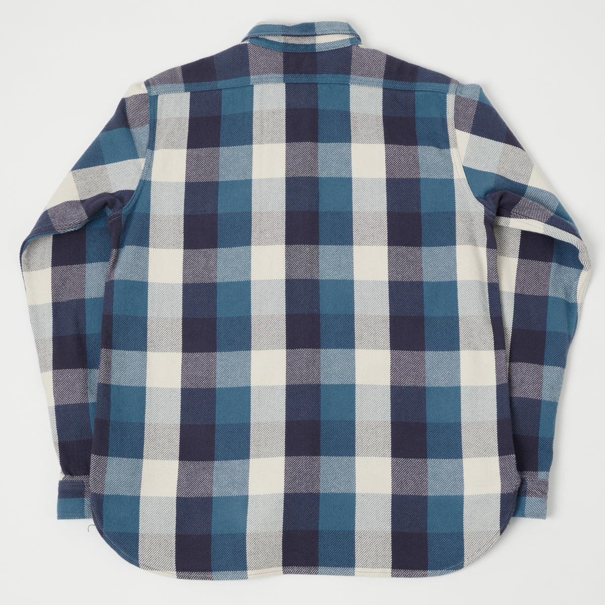 Warehouse & Co 3104 Buffalo Check Flannel Shirt - Blue