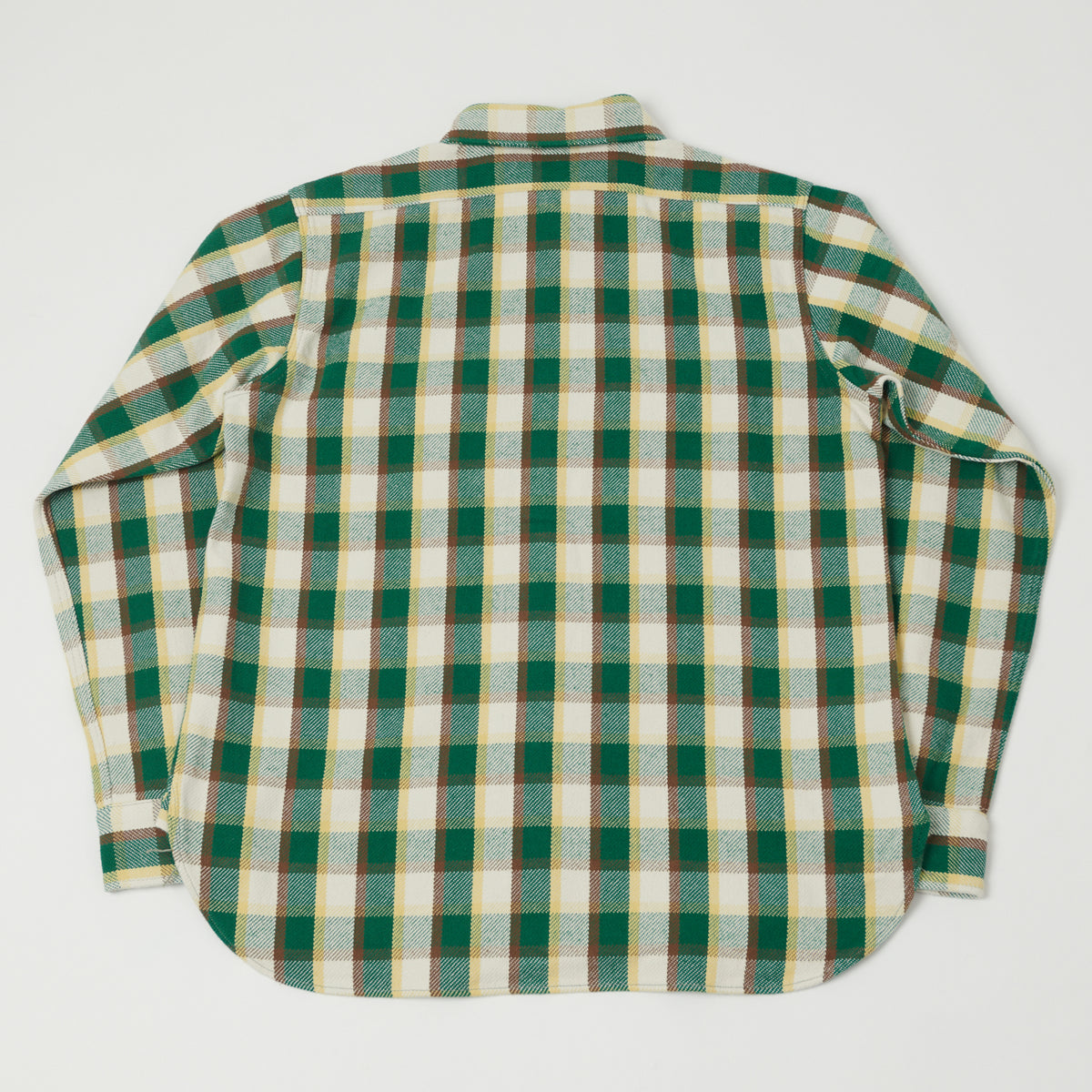Warehouse & Co 3104 Buffalo Check Flannel Shirt - Green