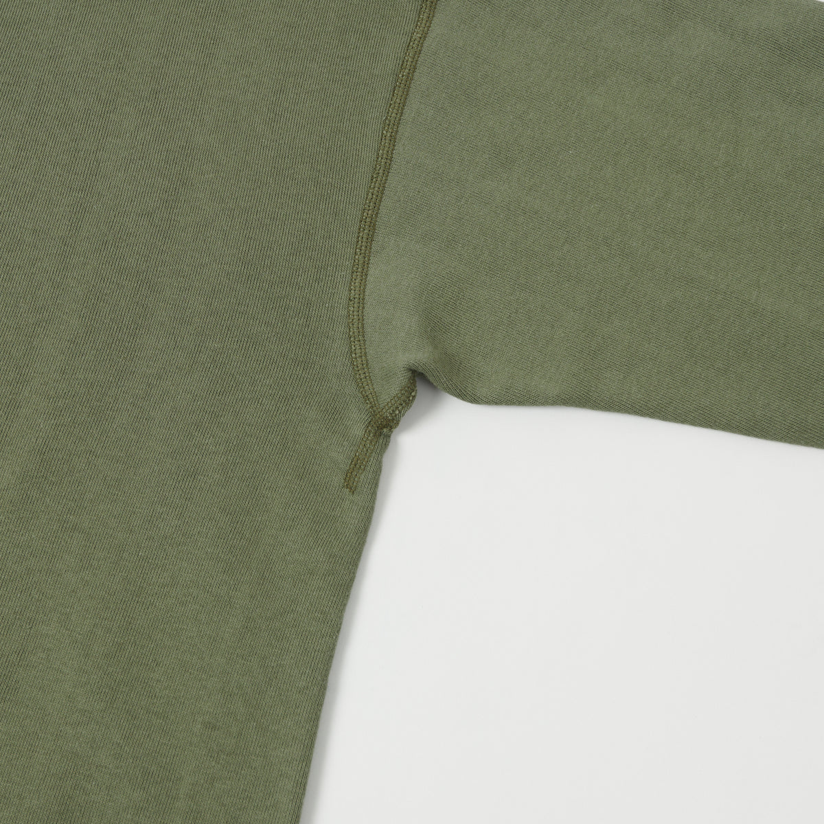 Warehouse & Co 401 Plain Sweatshirt - OD Green