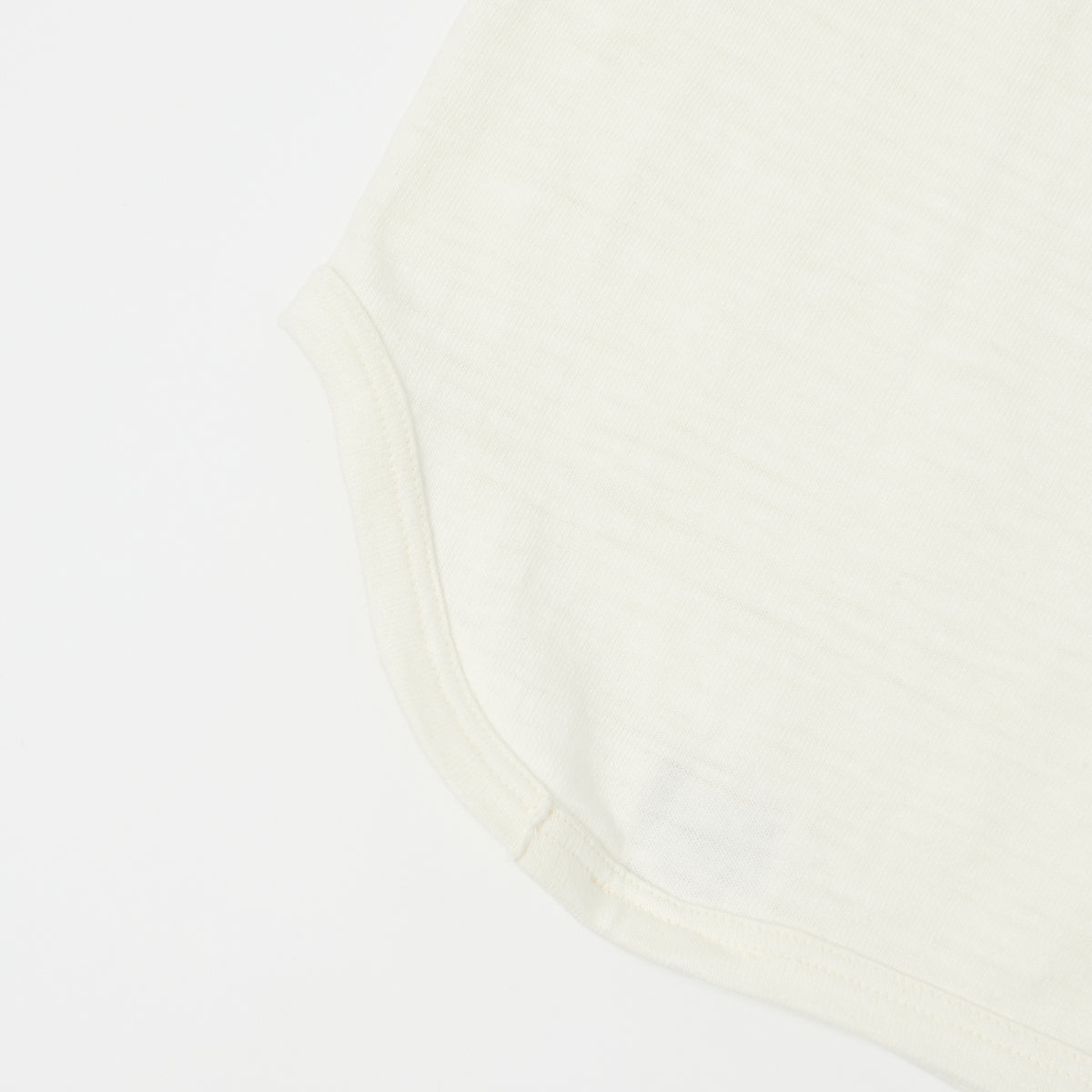 Warehouse & Co 4058 Baseball Henley - Cream/Bordeaux