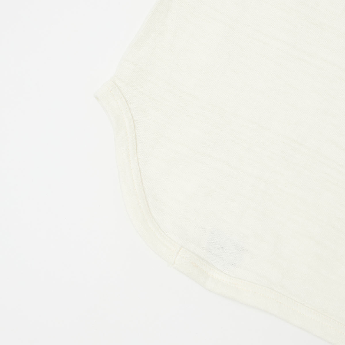 Warehouse & Co 4058 Baseball Henley - Cream/Light Green