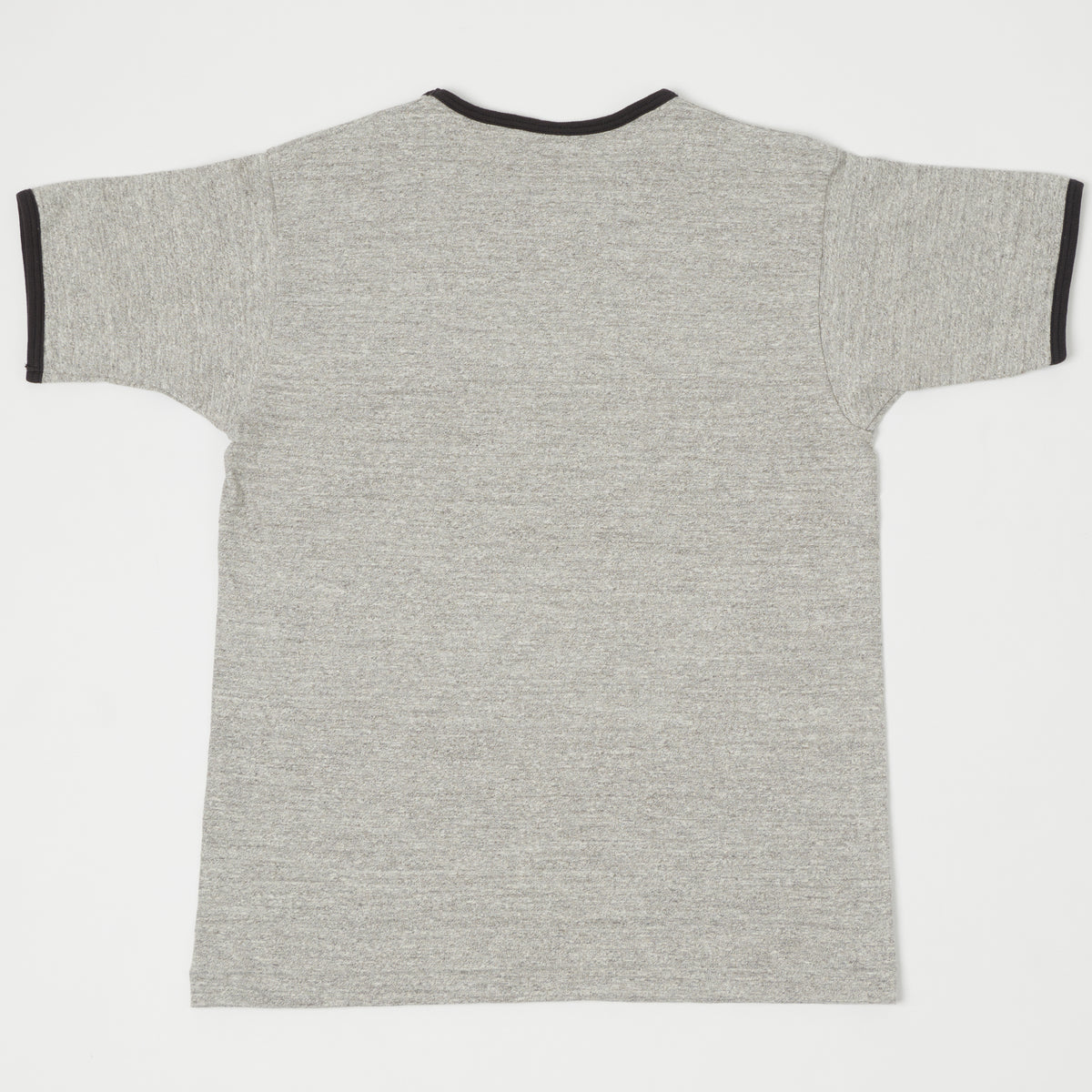 Warehouse & Co 4059 Ringer T-Shirt - Heather Grey/Ash
