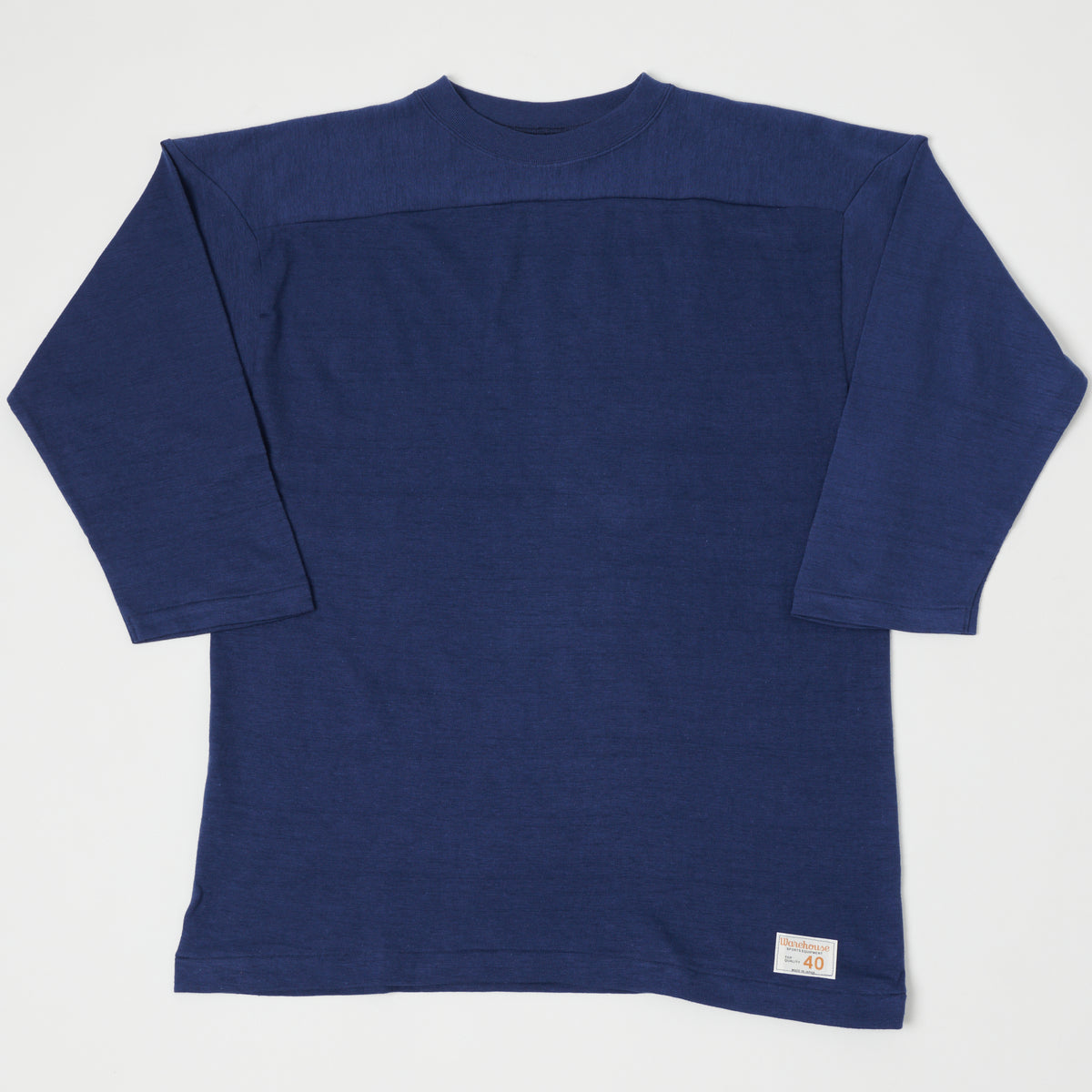 Warehouse & Co 4063 3/4 Sleeve Football T-Shirt - Navy