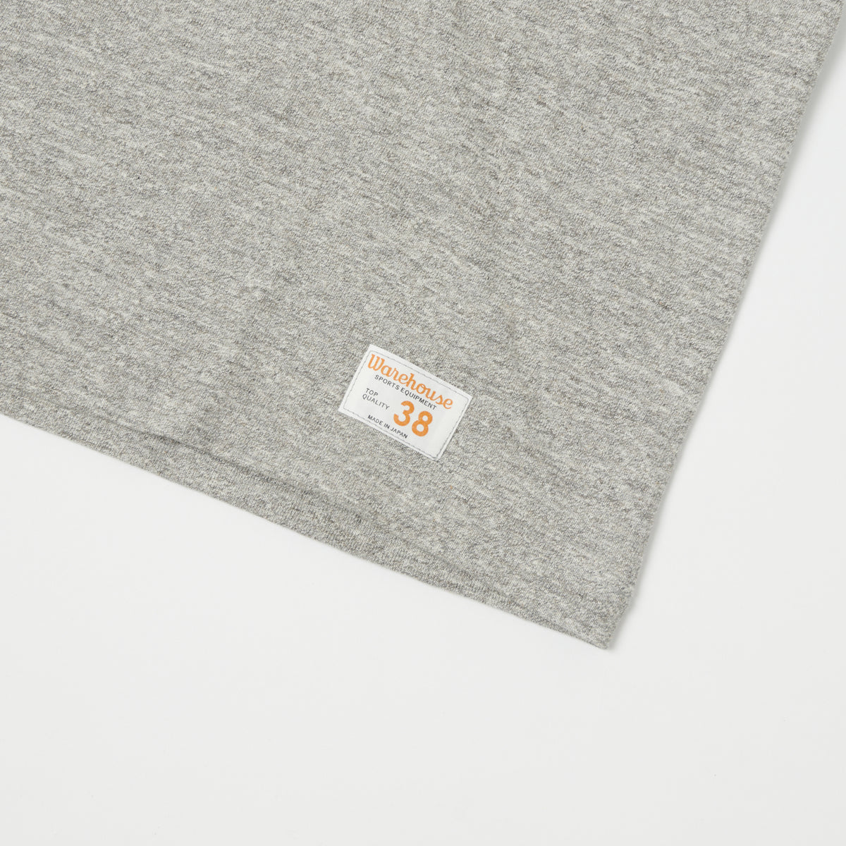 Warehouse & Co 4063 3/4 Sleeve Football T-Shirt - Heather Grey