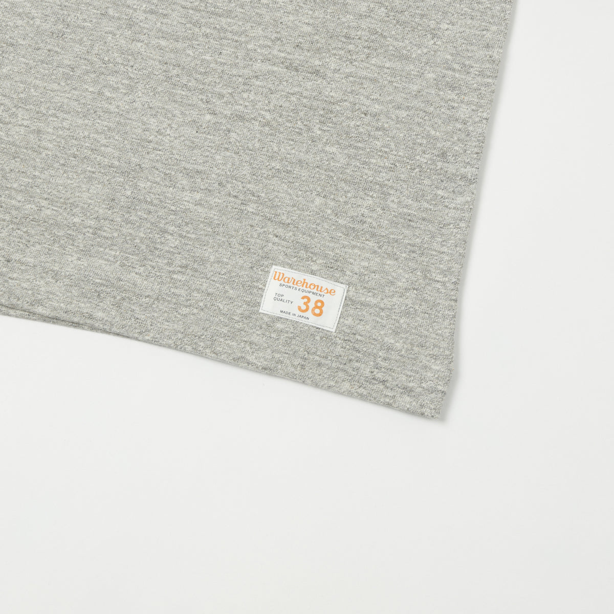 Warehouse & Co 4063 'West Lake' 3/4 Sleeve Football T-Shirt - Heather Grey