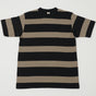 Warehouse & Co 4089 Border Stripe T-Shirt - Black/Grey