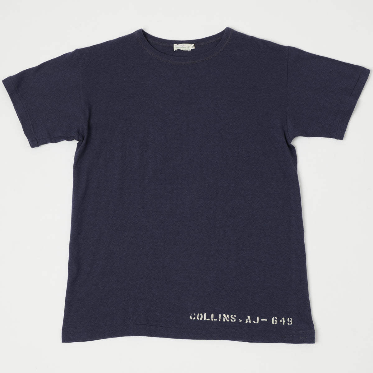 Warehouse & Co 4091 Duck Digger 'Collins' Skivvy T-Shirt - Navy