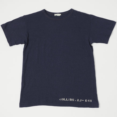 Warehouse & Co 4091 Duck Digger 'Collins' Skivvy T-Shirt - Navy