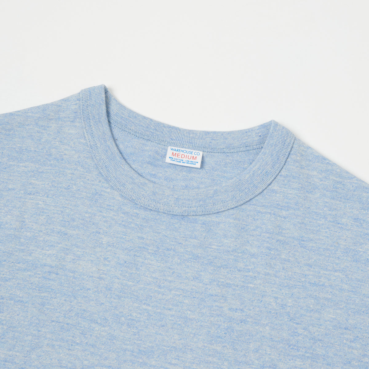 Warehouse & Co 4096 Cotton Rayon T-Shirt - Heather Blue