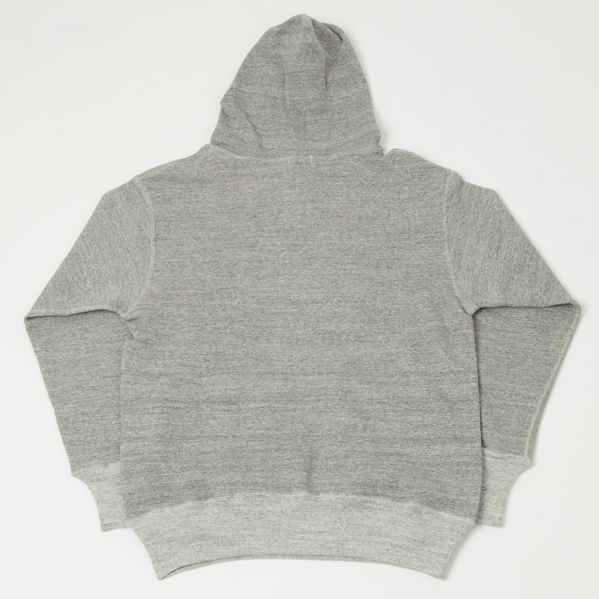 Warehouse & Co 453 Two Pocket Hooded Sweatshirt - Heather Grey