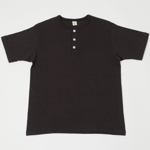 Warehouse & Co 4601 Henley T-Shirt - Black