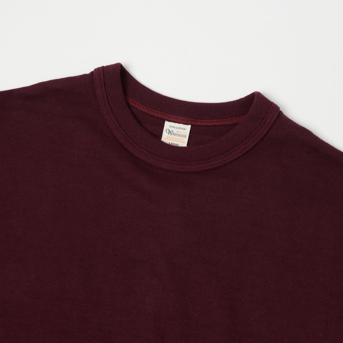 Warehouse & Co 4601 Classic T-Shirt - Bordeaux