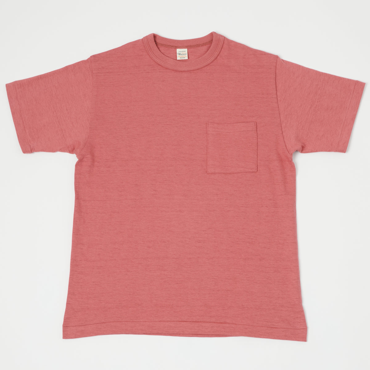 Warehouse & Co 4601 Pocket T-Shirt - Faded Red