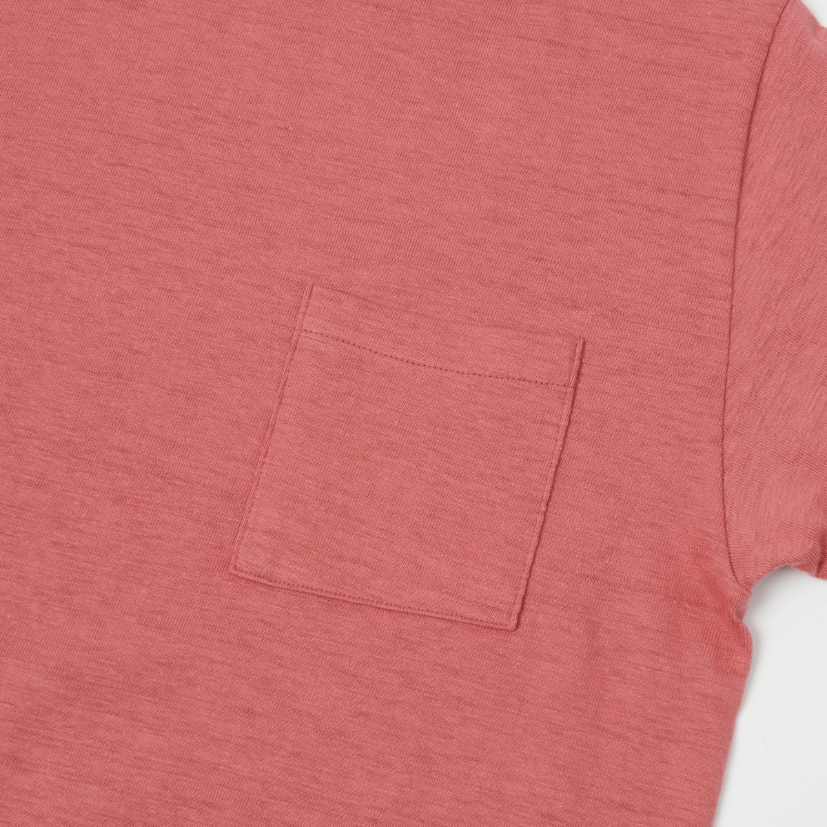 Warehouse & Co 4601 Pocket T-Shirt - Faded Red