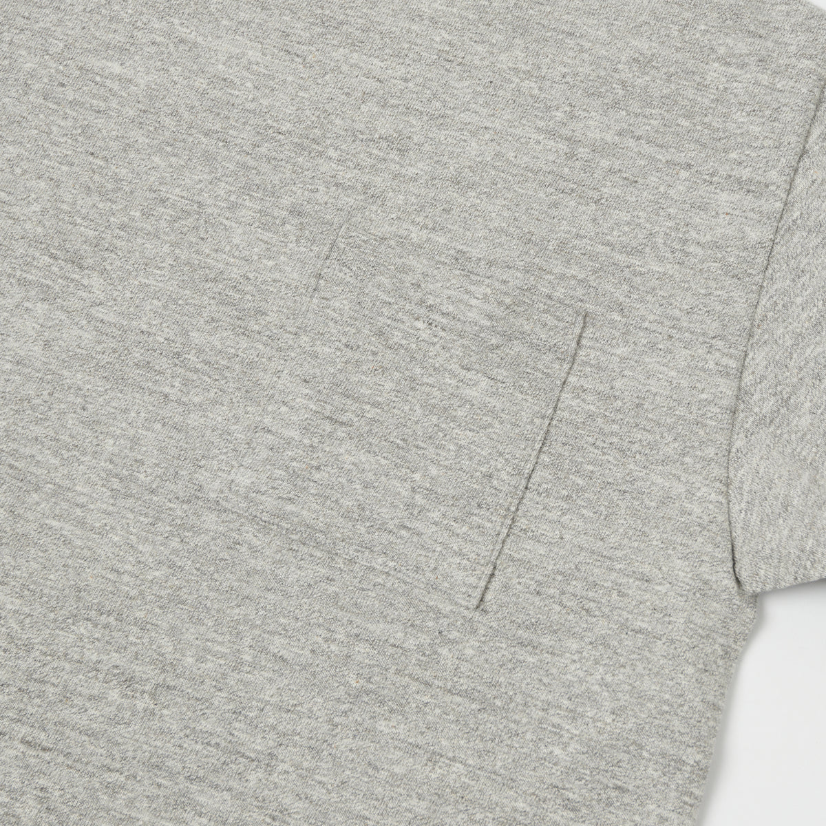 Warehouse & Co 4601 Pocket T-Shirt - Heather Grey
