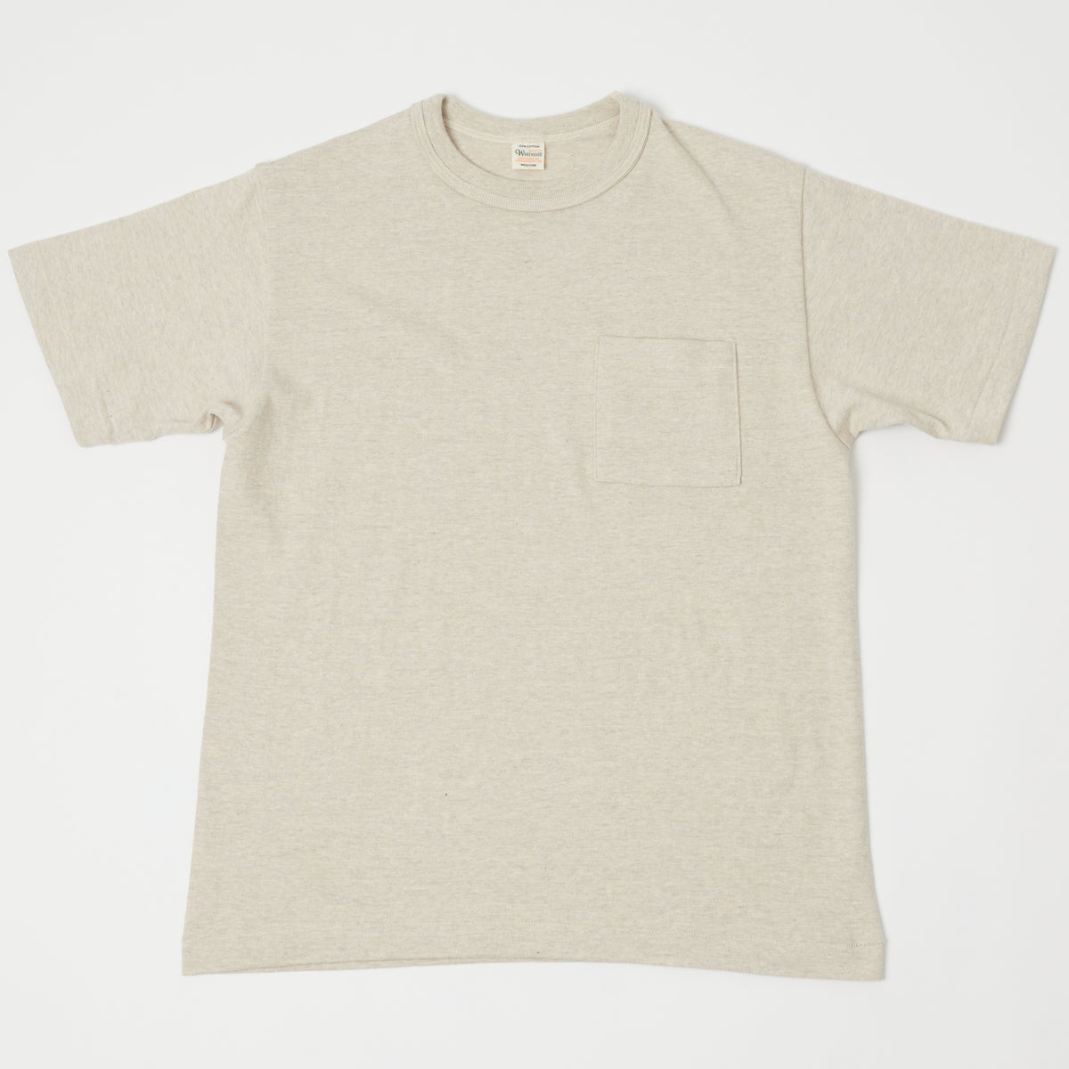 Warehouse & Co 4601 Pocket T-Shirt - Oatmeal