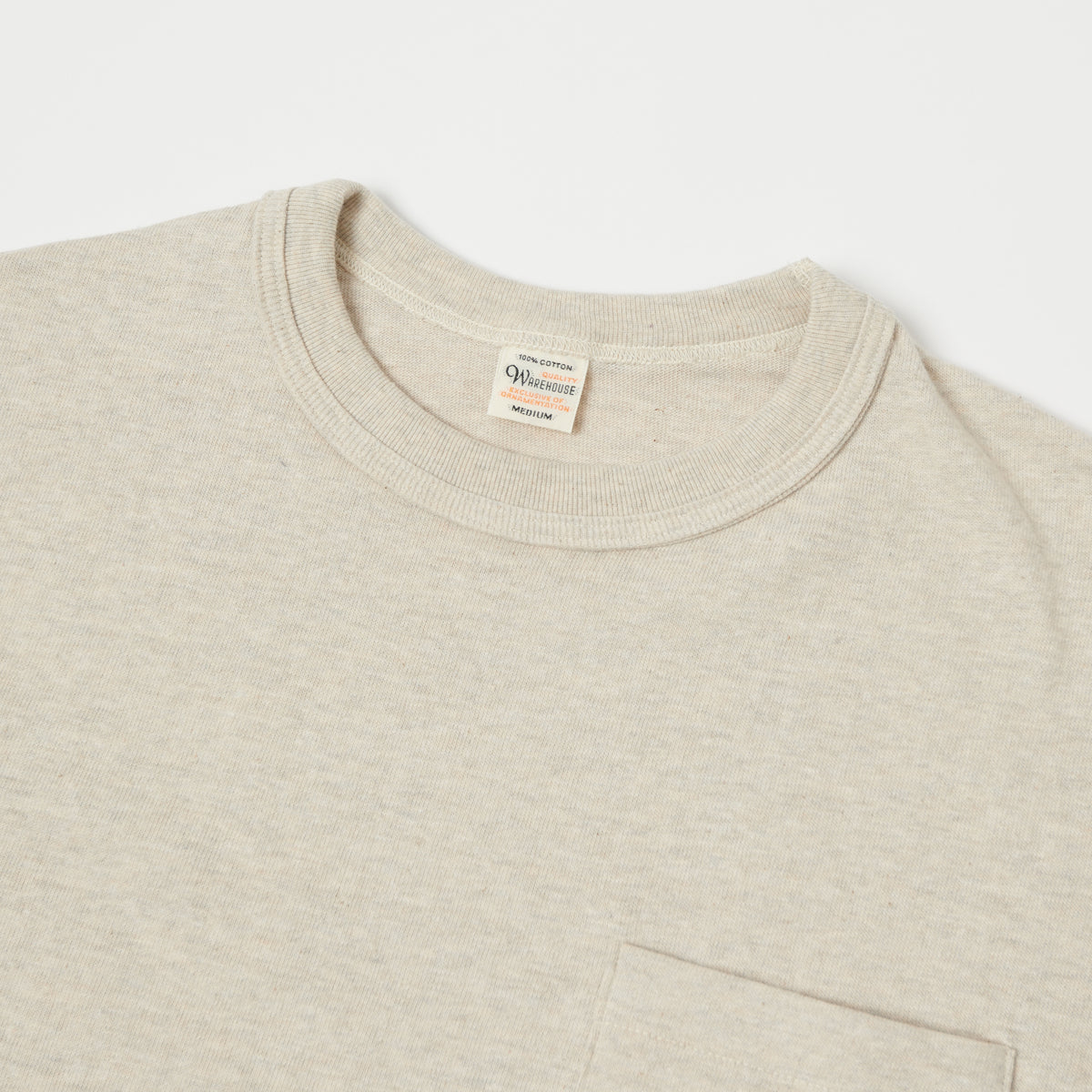 Warehouse & Co 4601 Pocket T-Shirt - Oatmeal