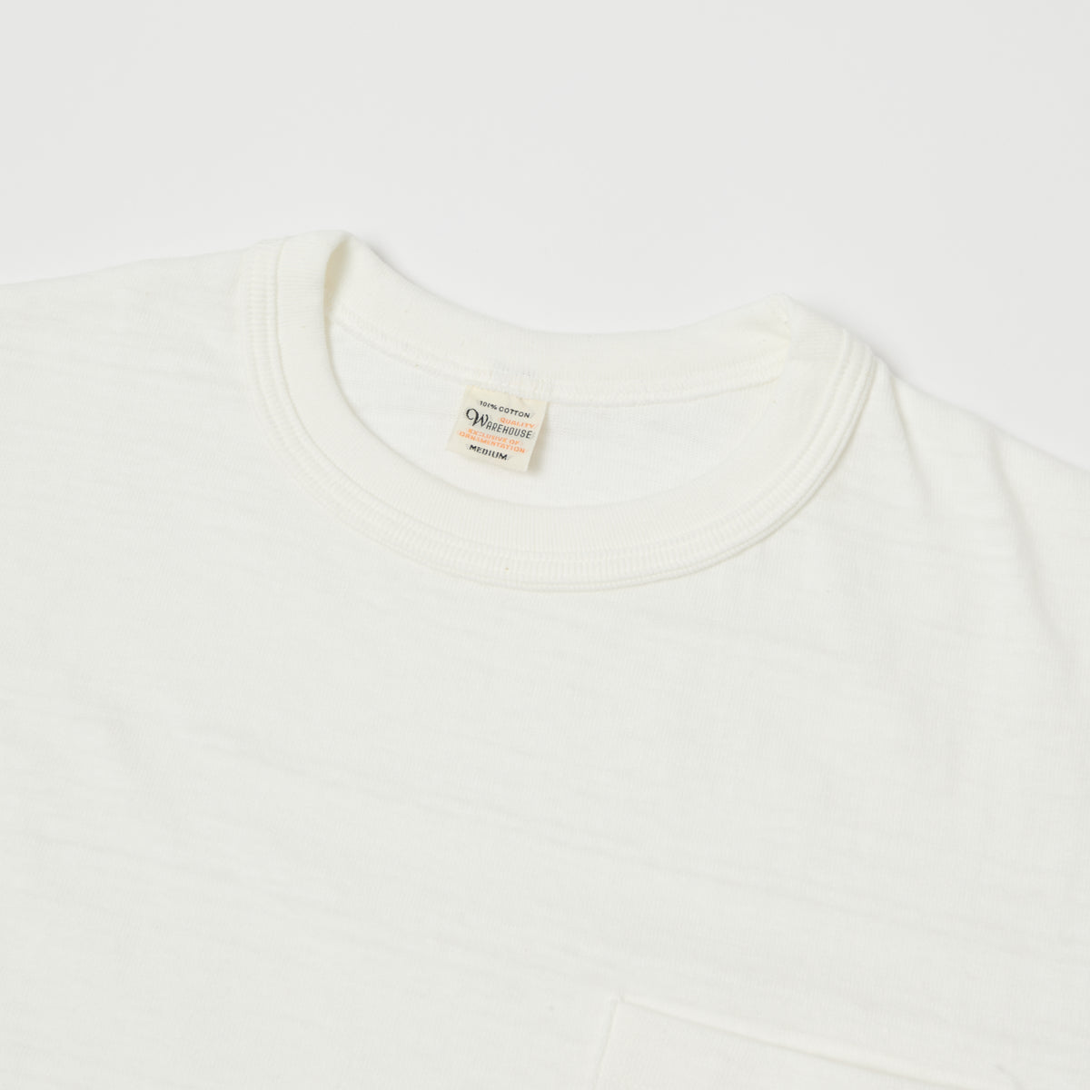 Warehouse & Co 4601 Pocket T-Shirt - Off White