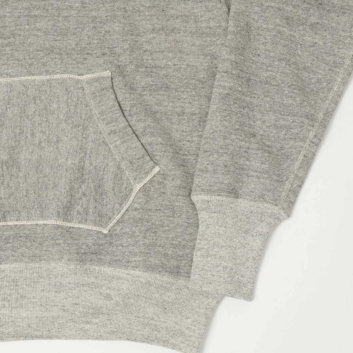 Warehouse & Co 469 Hooded Sweatshirt - Heather Grey
