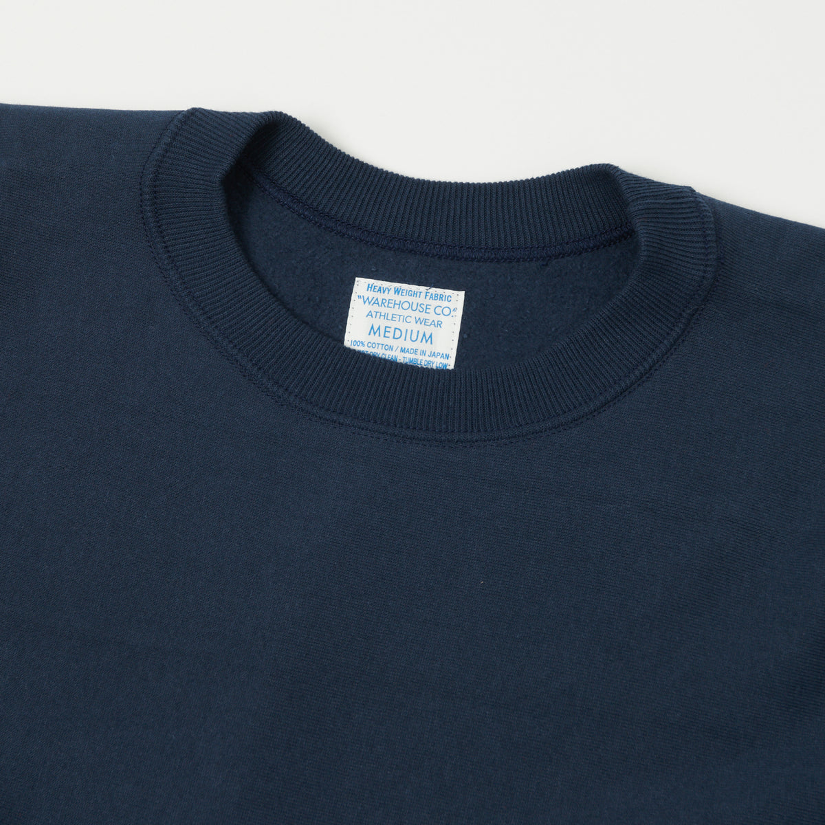 Warehouse & Co 483 Reverse Weave Sweatshirt - Navy