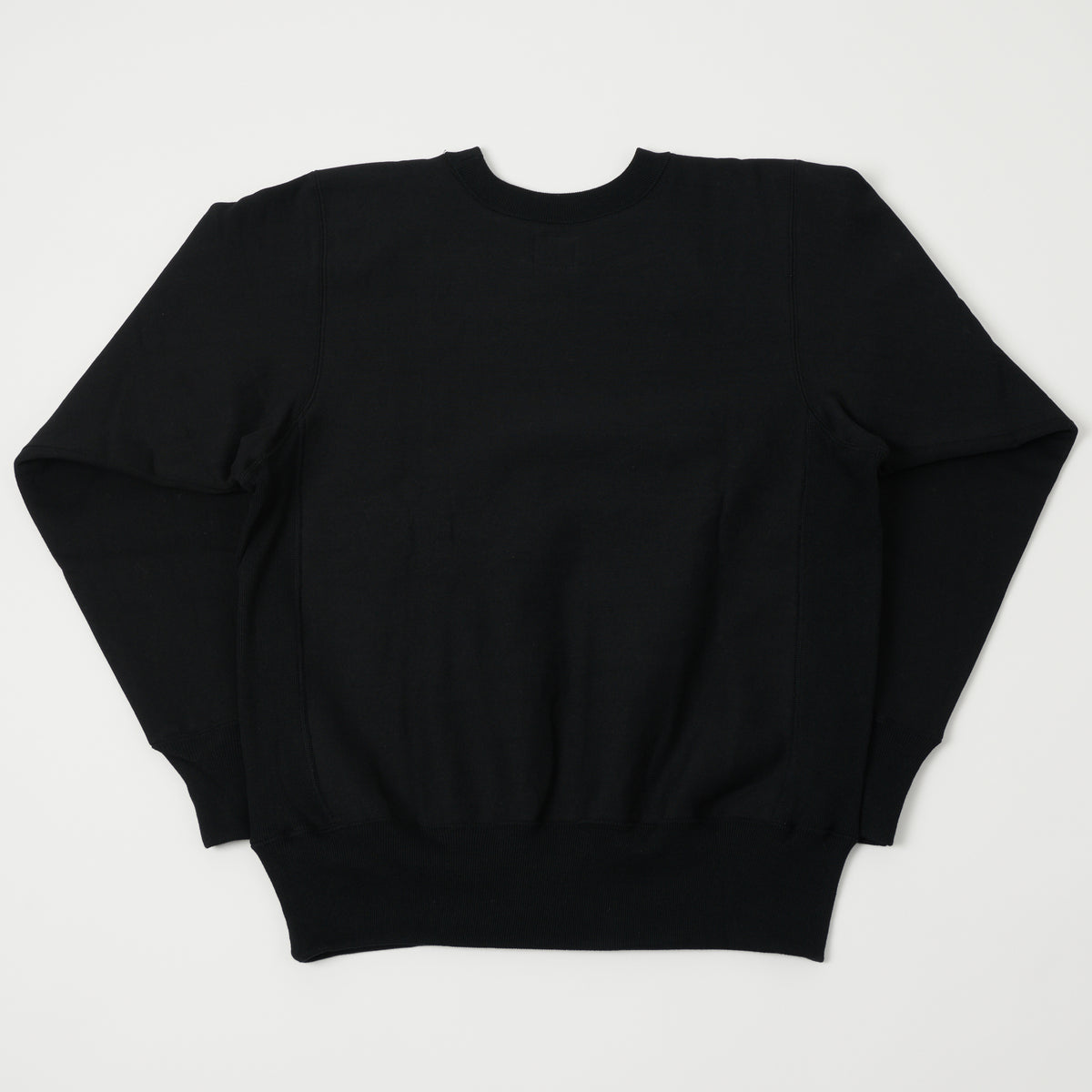 Warehouse & Co 483 Reverse Weave Sweatshirt - Black