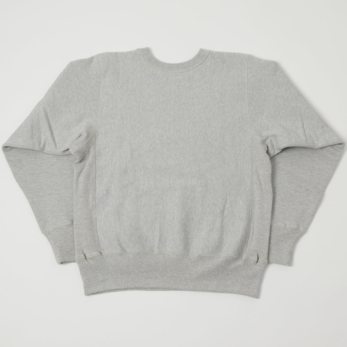 Warehouse & Co 483 Reverse Weave Sweatshirt - Heather Grey