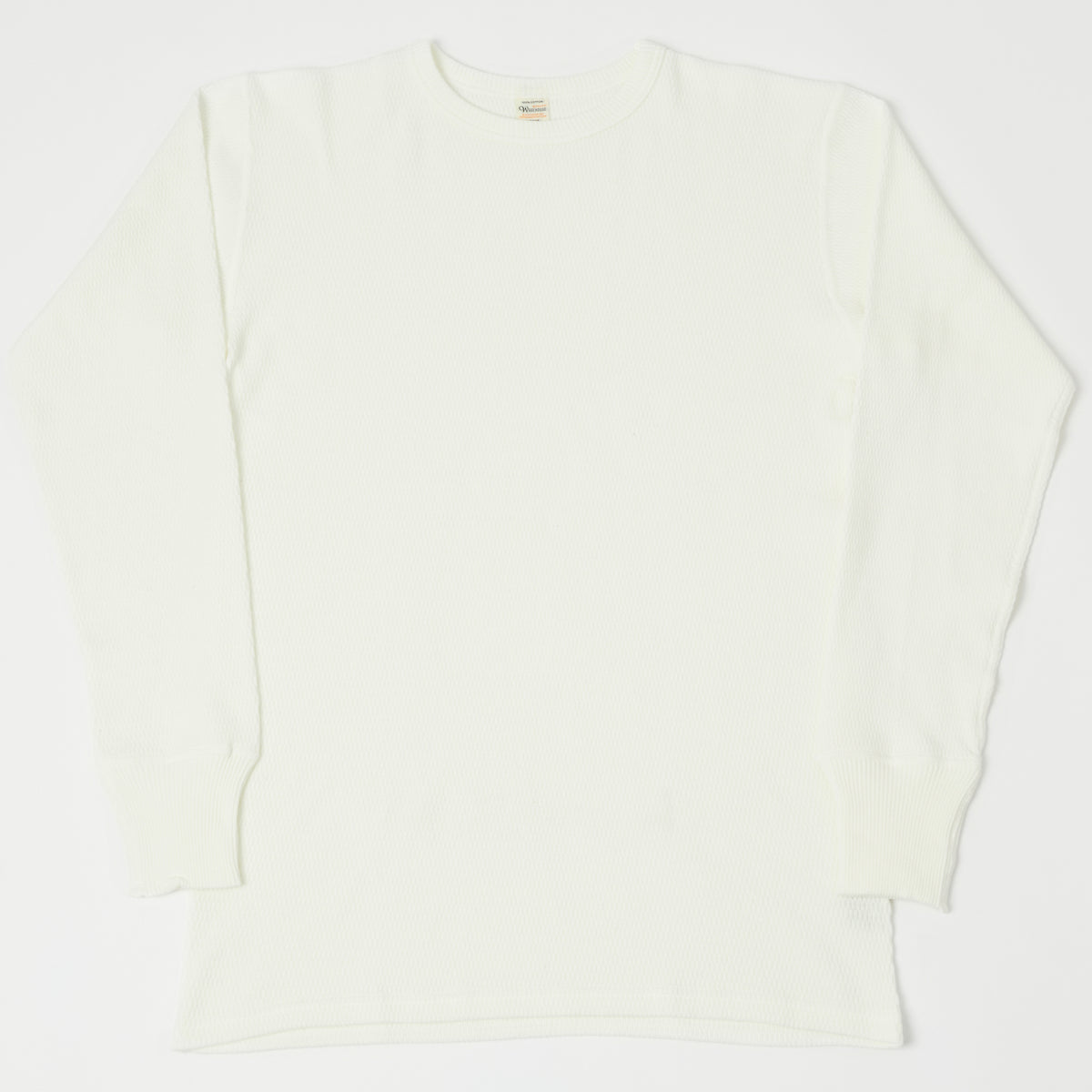 Warehouse & Co 5903 Waffle Knit Thermal T-Shirt - Natural